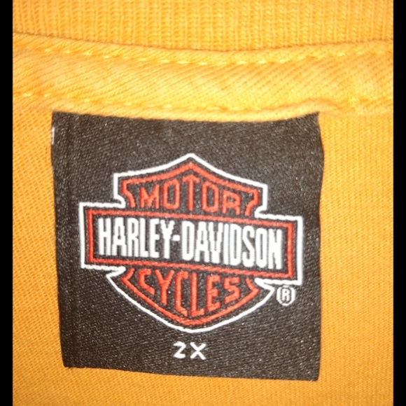 Harley-Davidson Rehoboth Beach Delaware Graphic Short Sleeve T-Shirt Size (2X) - Picture 4 of 5